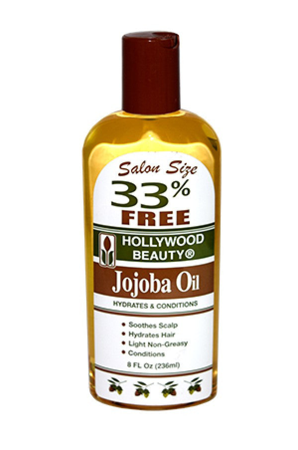 Hollywood Beauty-66 Jojoba Oil (8oz)