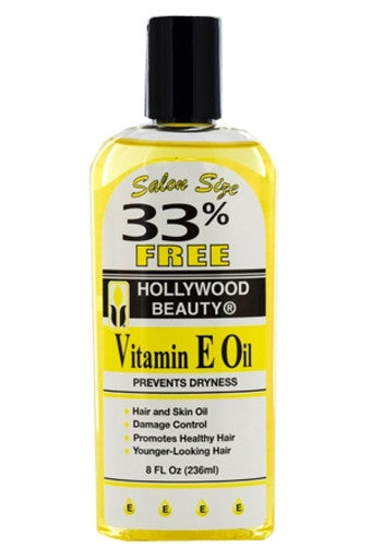 Huile de vitamine E Hollywood Beauty-70 (8oz)