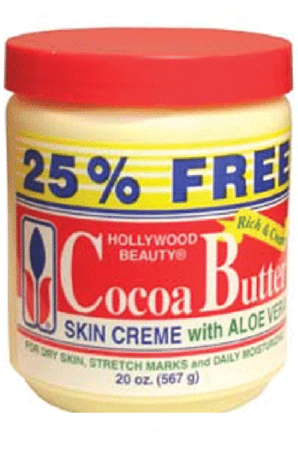 Hollywood Beauty-7 Cocoa Butter Creme with Aloe Vera (20oz)