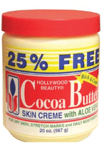 Hollywood Beauty-7 Cocoa Butter Creme with Aloe Vera (20oz)