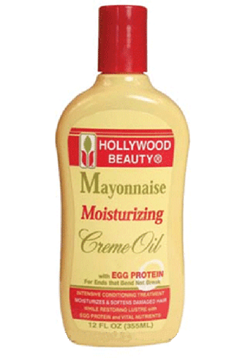 Hollywood Beauty-21 Mayonnaise Moisturizing Creme Oil (12oz)