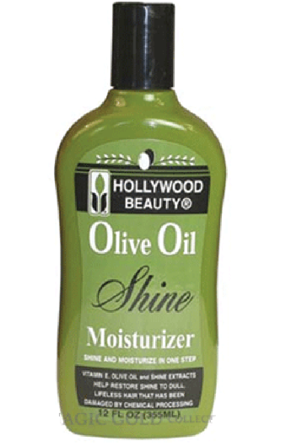 Hollywood Beauty-23 Olive Oil Shine Moisturizer (12oz)