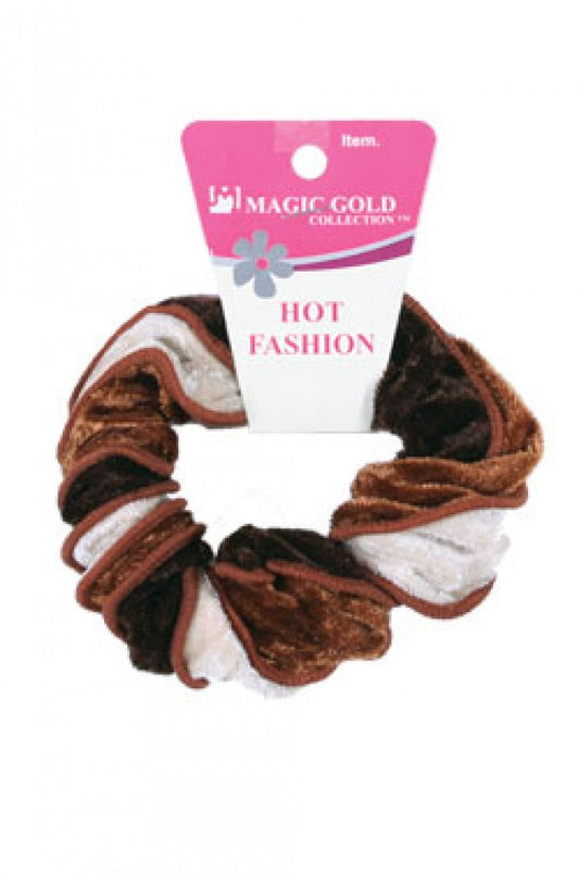 Magic Gold Hot Fashion Scrunchie Ponytail Holder 1903 -dz