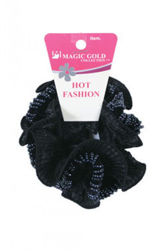 Magic Gold Hot Fashion Scrunchie Ponytail Holder 1906 -dz