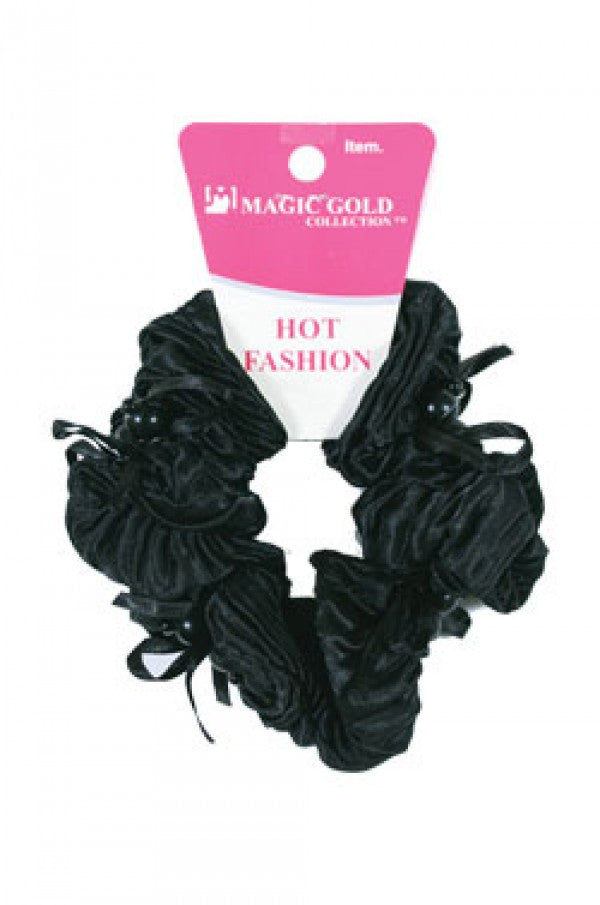 Magic Gold Hot Fashion Scrunchie Ponytail Holder 1908 -dz