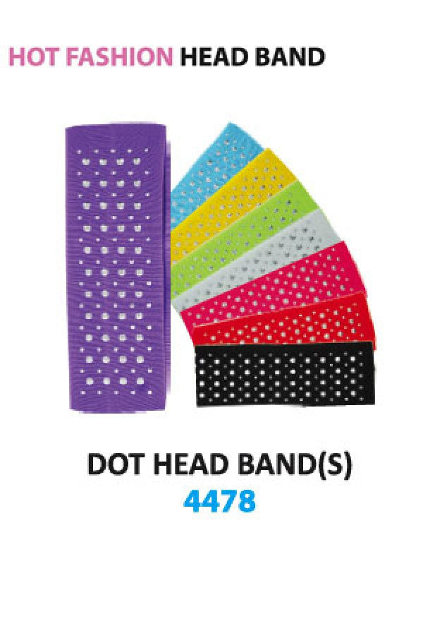 MGC Plain Head Band Circle 4478 Asst -dz