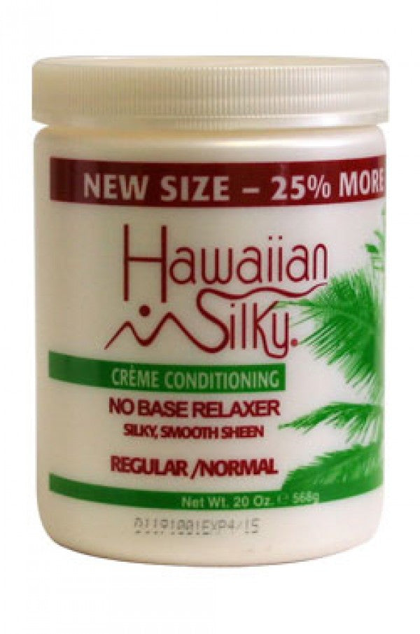 Hawaiian Silky-19 Creme Conditioning No Base Relaxer - Regular (20oz)