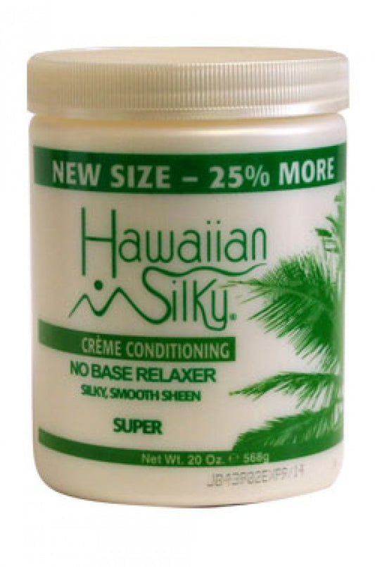 Hawaiian Silky-18 Creme Conditioning No Base Relaxer - Super (20oz)