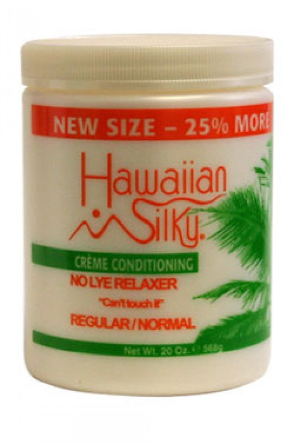 Hawaiian Silky-17 Creme Conditioning No Lye Relaxer - Regular (20oz)