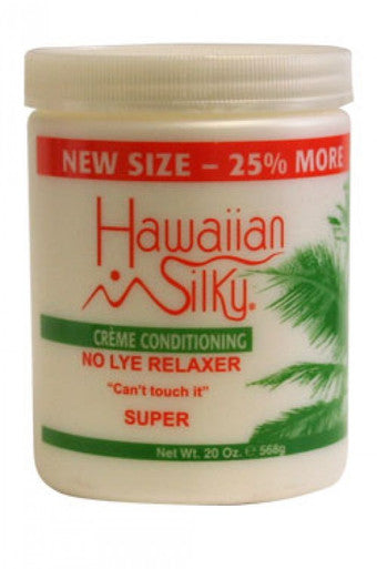 Hawaiian Silky-16 Creme Conditioning No Lye Relaxer - Super (20oz)