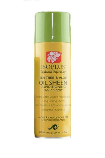 Isoplus-57Natural Remedy Tea Tree &Aloe Oil Sheen Hair spray(7 oz)