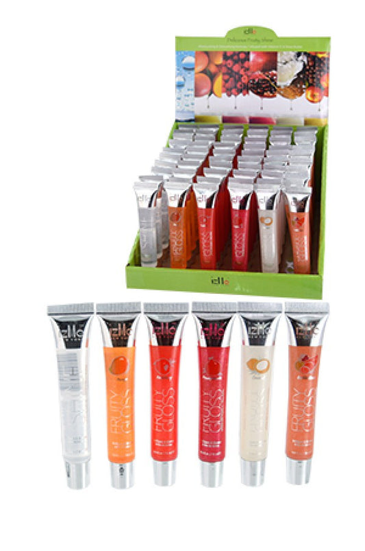 IZME-ITLG151  Fruity Shine Lip Gloss Fruity 60pc/ds 1