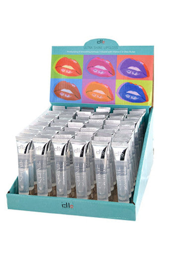 IZME-ITLG287Ultra Shine Lip Gloss Clear 60pc/ds 2