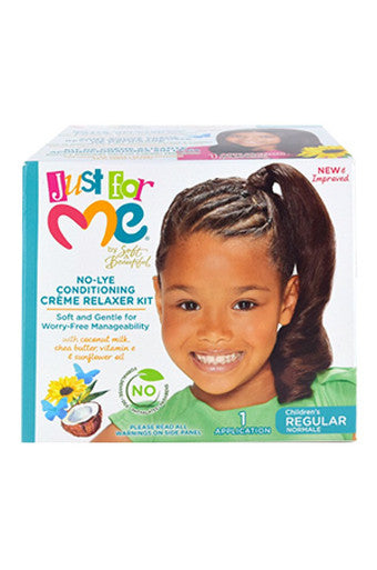 Just for Me-8 No-Lye Conditioning Relaxer - Regular