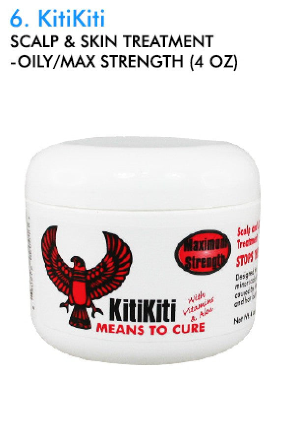 KitiKiti-6 Scalp & Skin Treatment -Oily/Max Strength (4 oz)