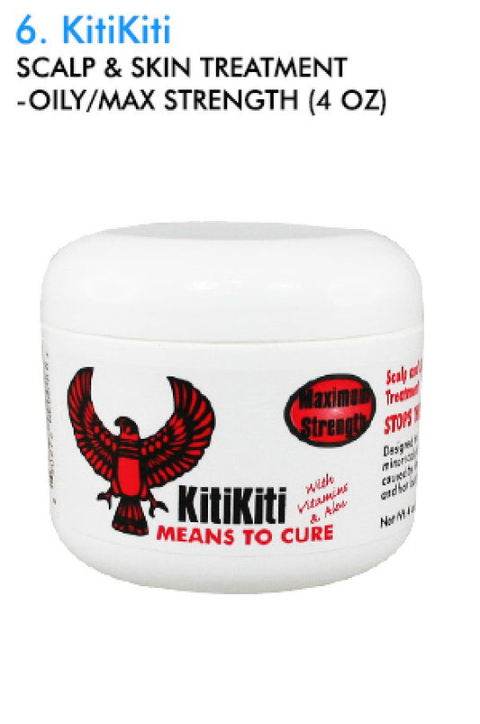 KitiKiti-6 Scalp & Skin Treatment -Oily/Max Strength (4 oz)