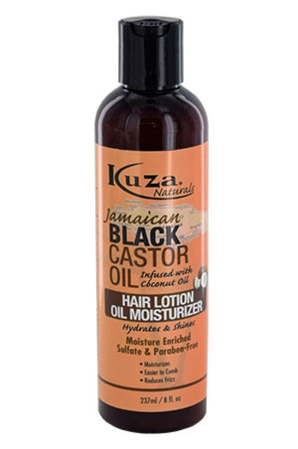 Kuza-43 Black Castor Oil Moisturizer Lotion (8oz)