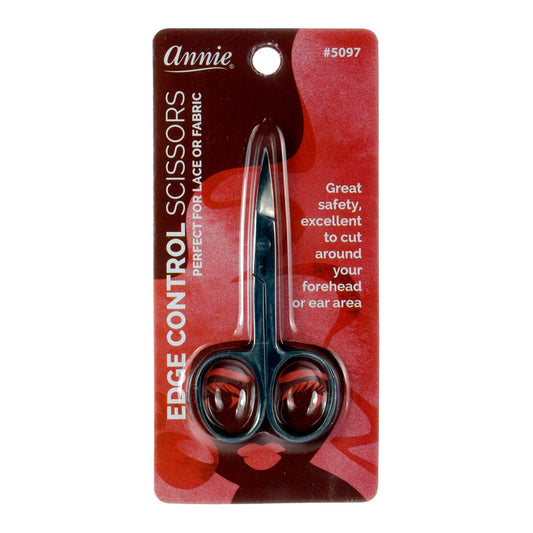 ANNIE Edge Control Scissor (3.5inch) #Curved Tip #5097