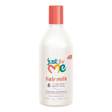 JUST FOR ME Après-shampooing soyeux au lait naturel pour cheveux (13.5oz) #36213
