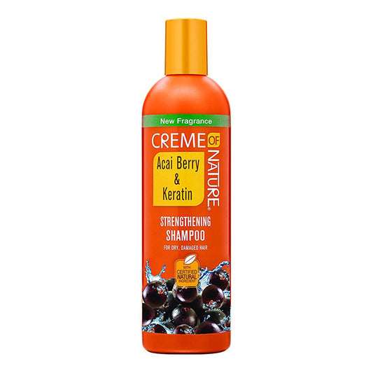 CREME OF NATURE Acai Berry & Keratin Shampoo (12oz)
