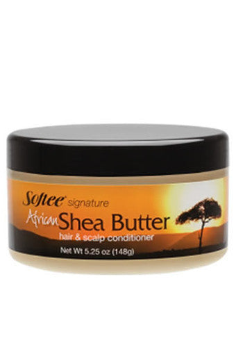 Après-shampooing au beurre de karité africain SOFTEE (5,25 oz)