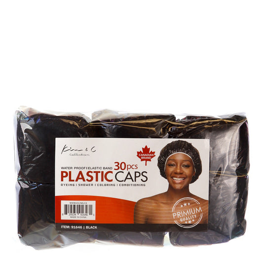 KIM & C Water Proof Plastic Caps [30pcs/pack]
