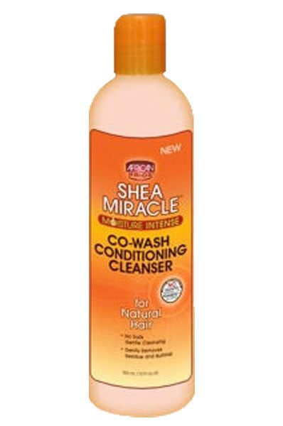 AFRICAN PRIDE Shea Miracle Co-wash Conditioning Cleanser (12oz)