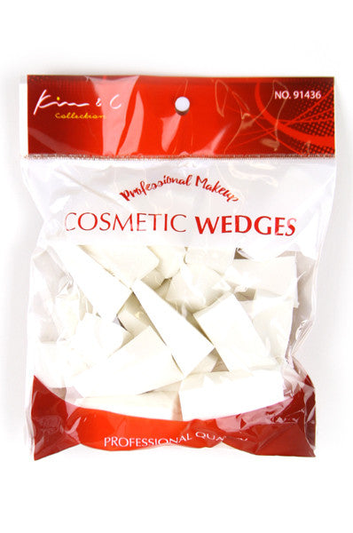 KIM & C Cosmetic Wedges Sponge [24pcs][pk]