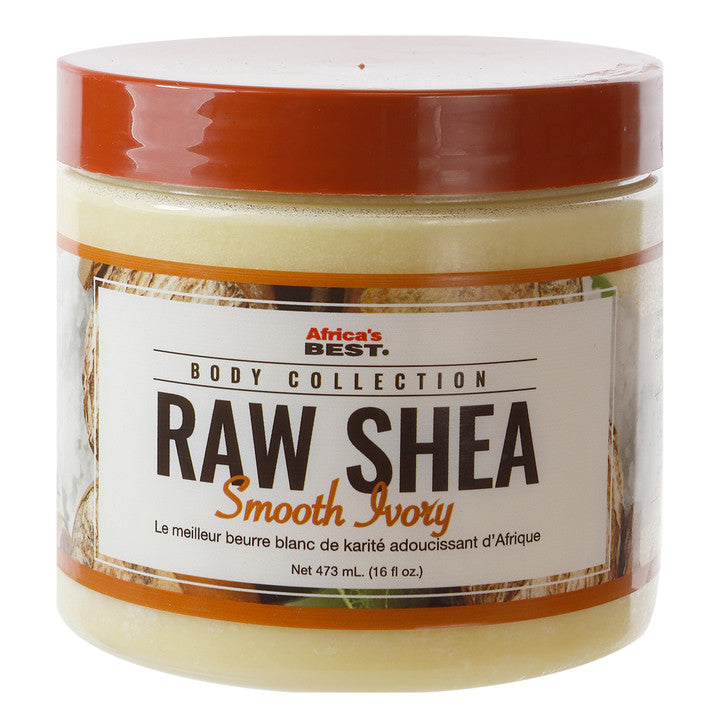 AFRICA'S BEST Raw Shea Smooth Ivory (16oz)