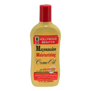 HOLLYWOOD BEAUTY Mayonnaise Moisturizing Creme Oil (12oz)
