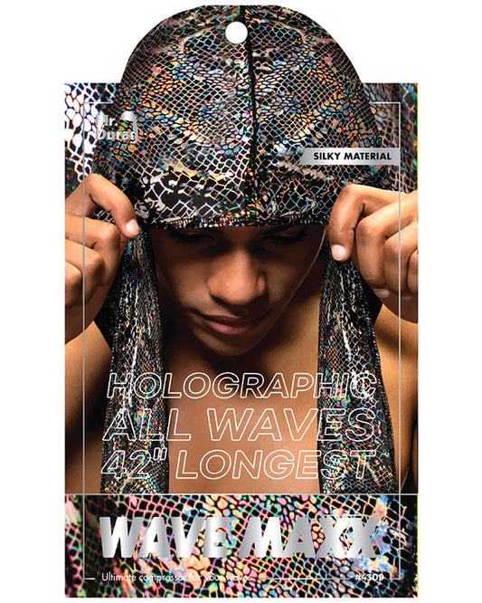ANNIE Holographic Wave Maxx Durag 42inch