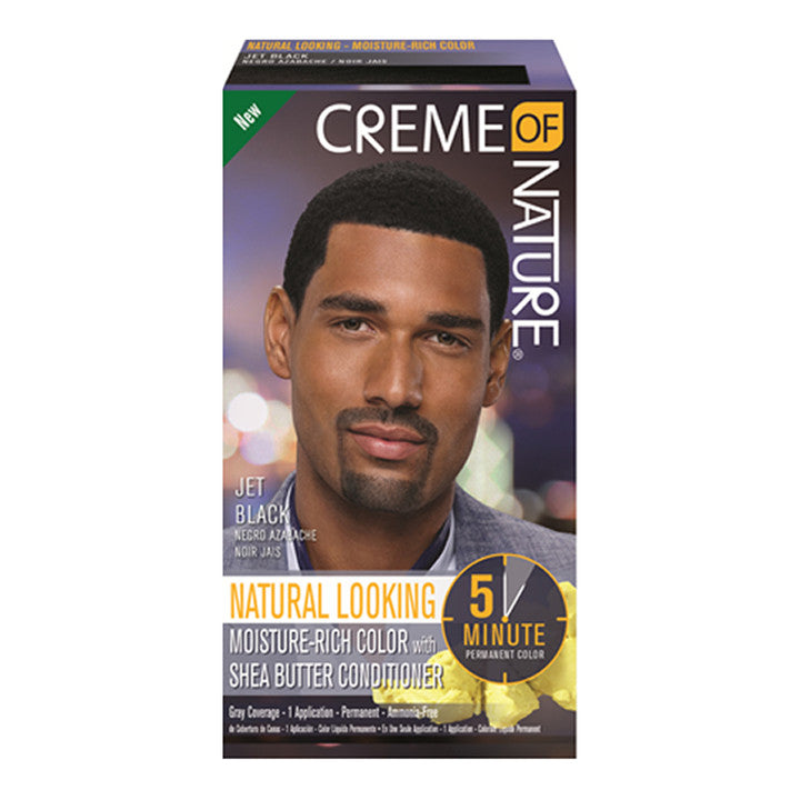 CREME OF NATURE Moisture Rich Liquid Hair Color for Men