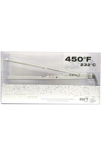 BABYLISS PRO 纳米钛陶瓷和溶胶凝胶直发器 1 英寸 #BNT3072WGC