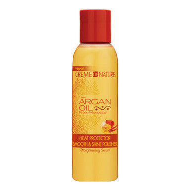CREME OF NATURE Argan Oil Heat Defense Smooth&Shine Polisher (4oz)