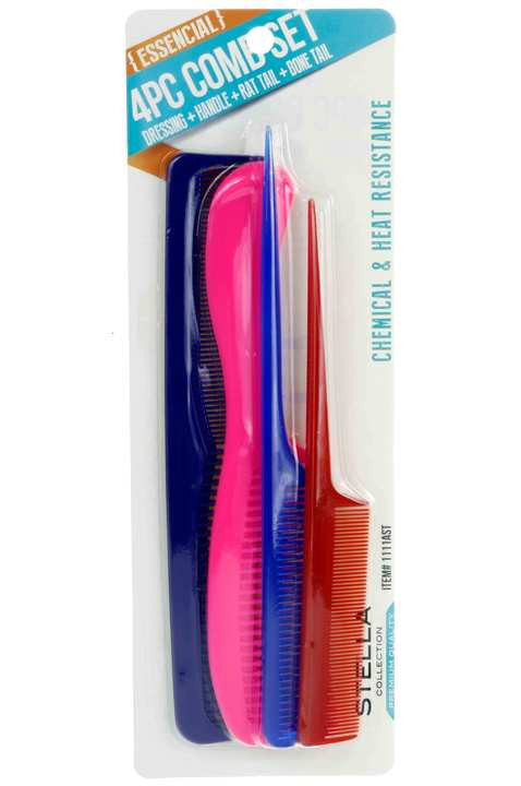 MAGIC COLLECTION 4pcs Comb Set