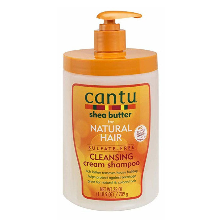CANTU Natural Hair Sulfate Free Cleansing Cream Shampoo(25oz)