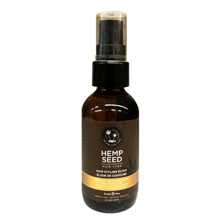 EARTHLY BODY  Hemp Seed Hair Styling Elixir(2oz)