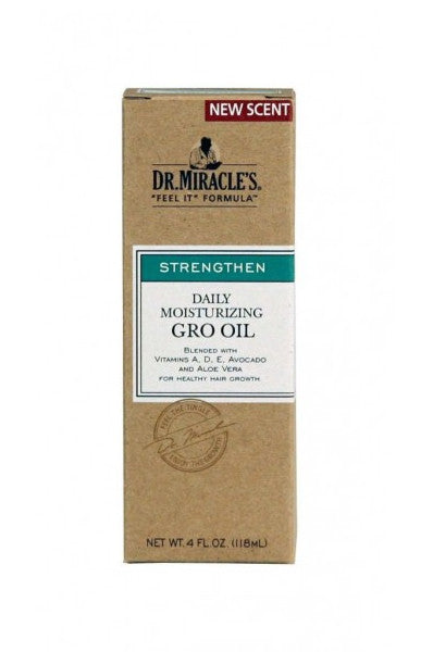 DR MIRACLES Daily Moisturizing Gro Oil (4oz/118ml)