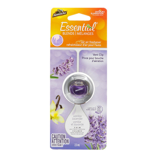 ARMOR ALL Essential Blend Car Air Freshener Vent Clip (2.5 ml)