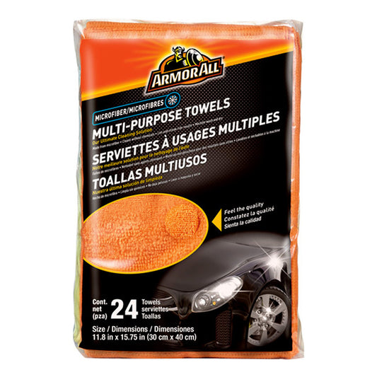 ARMOR ALL Microfiber Multi-Purpose Towels (24 Towels)