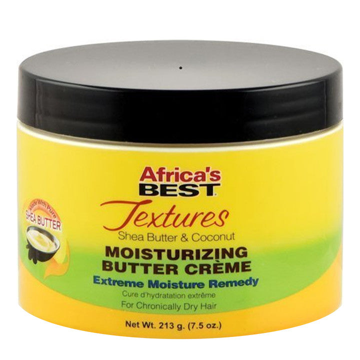 AFRICA'S BEST Textures Shea Butter Moisturizing Butter Cream (7.5oz)