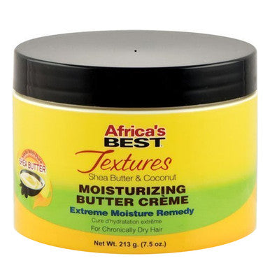 AFRICA'S BEST Textures Shea Butter Moisturizing Butter Cream (7.5oz)