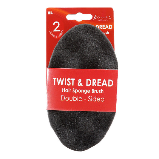 KIM & C Twist&Dread Sponge Brush [Double Sided]