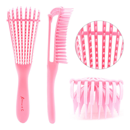 KIM & C 8 Row Detangling Brush