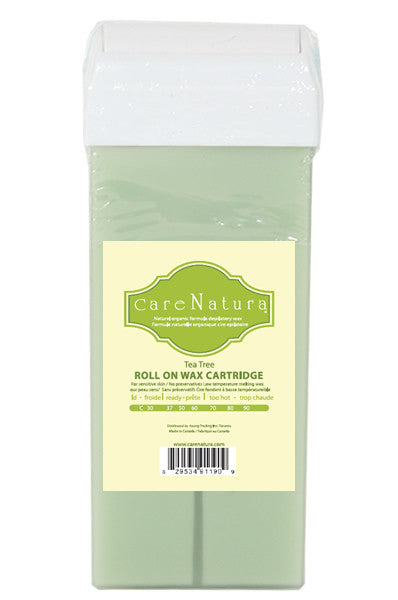 CARE NATURA  Natural Organic Roll-On Cartridge Wax [Tea Tree] (3.38oz)