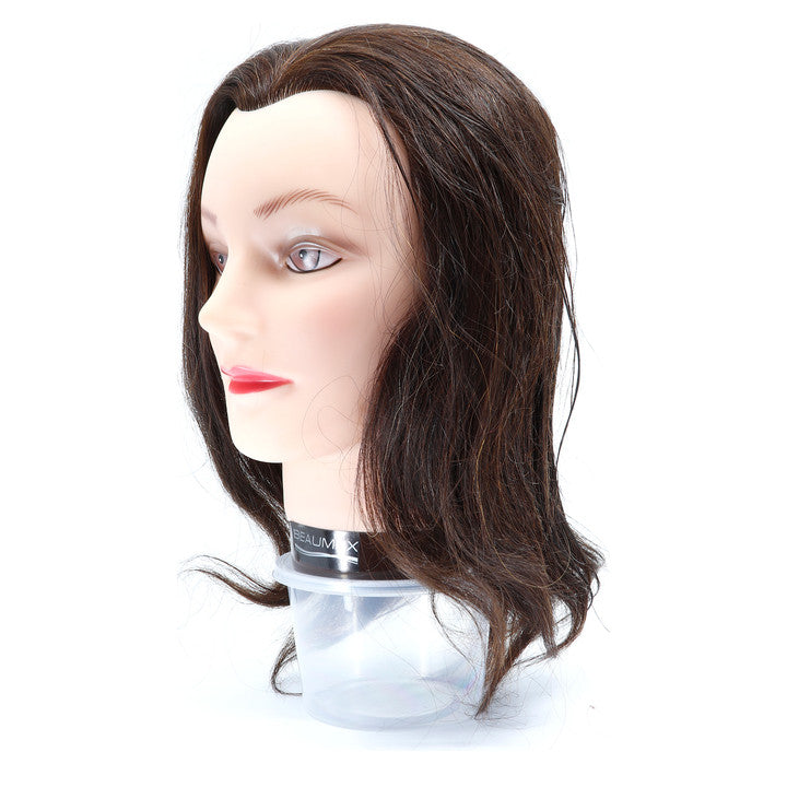 BEAUMAX 100% Human Hair Mannequin Short [12-14inch]
