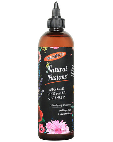 PALMER'S Natural Fusion Shampoing micellaire à l'eau de rose (12oz)
