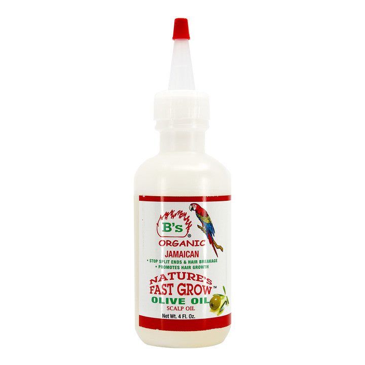B'S ORGANIC Jamaican Fast Grow Olive Oil (4oz)