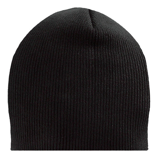 XO WINTER COLLECTION Adult Plain Beanie #Black #10027BLA