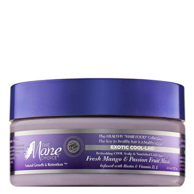 THE MANE CHOICE Masque Exotique Cool Laid à la Mangue Fraîche et au Fruit de la Passion (8oz)